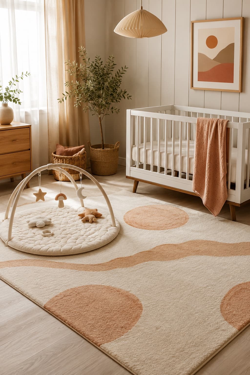 Nursery Soft Set styled in a nursery setting